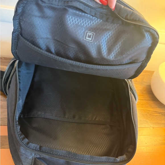 Samsonite Modern Utility Double Shot Backpack, Charcoal Heather, Ripstop Polyest - Picture 7 of 8